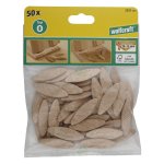 Lot de 50 chevilles type lamello n�0 wolfcraft