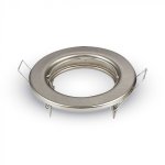 Lot de 50 support spot encastrable finition en acier inoxydable diam�tre 80mm ref. 5071