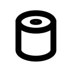 Lot de 6 distanceurs pour panneau perfor mottez, h. 1. 8 x l. 1. 8 x p. 1. 5 cm
