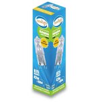 Lot de10 ampoules g9 halogne basse nergie 54w (42w) 220 - 240v - 20% economie