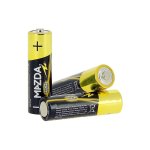 Lot de x4 piles mazda, lr06, aa, alcaline 1. 5v Lot de x4 piles mazda, lr06, aa, alcaline 1. 5v