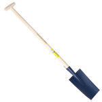 Louchet senlis peint 30 cm - manche béquille tournée 100 cm Louchet senlis peint 30 cm - manche béquille tournée 100 cm