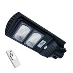 Luminaire led urbain solaire 60w ip65 + barre m�tallique - blanc froid 6000k - 8000k - silamp