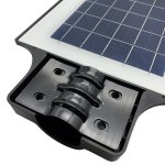 Luminaire led urbain solaire 72w ip65 dimmable (barre mtallique + tlcommande incluses) - blanc froid ...