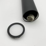 Luminaire suspendu gu10 ip20 60cm noir - noir - silamp