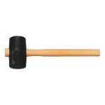 Maillet en caoutchouc type a noir noir