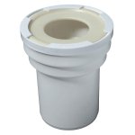 Manchon 100 mm pour sortie de cuvette de wc diam. 10 cm wirquin