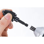 Mandrin autoserrant hexagonal wolfcraft 2625000, diam. 0. 5 - 6. 5 mm