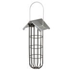 Mangeoire boule de graisse pour oiseaux 11 x 33 x 10 cm noir