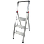 Marchepied alu slim 3 marches avec garde corps
