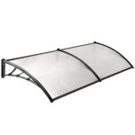 Marquise en polycarbonate 80x240cm werkapro Marquise en polycarbonate 80x240cm werkapro