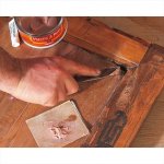 Mastic � bois syntilor, bois fonc�, 400 g