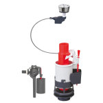 Mcanisme wc 3 / 6 l + robinet topy 3 / 8 l wirquin