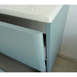 Meuble À poser nemoo plan vasque - l120cm - vert d'eau - laqué - livré en kit Meuble À poser nemoo plan vasque - l120cm - vert d'eau - laqué - livré en kit