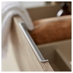 Meuble de salle de bain + plan vasque 100 + miroir siris chne cambrian