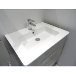 Meuble � suspendre tanaro - 60cm - taupe - laqu� - livr� en kit - one pack