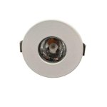 Mini spot led encastrable 3w 24° rond - blanc chaud 2300k - 3500k - silamp Mini spot led encastrable 3w 24° rond - blanc chaud 2300k - 3500k - silamp