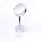 Miroir double face sur pied + rangement