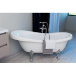 Mitigeur pour baignoire lot getto - 100cm - laiton - finition chrom