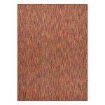Moderno fisy tapis sizal 20774 carr�s, m�lange rouge 80x150 cm