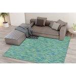 Moderno fisy tapis sizal 20776 zigzag, mélange bleu 200x290 cm Moderno fisy tapis sizal 20776 zigzag, mélange bleu 200x290 cm