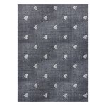 Moquette pour enfants hearts jeans, vintage c?urs - gris 300x600 cm Moquette pour enfants hearts jeans, vintage c?urs - gris 300x600 cm