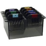 Moser boite de contre - peignes 8 pieces - snap - on 3, 6, 10, 13, 16, 19, 22 et 25mm - pour chien