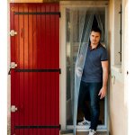 Moustiquaire rideau de porte 100x220cm werkapro