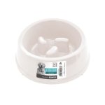 Mpets gamelle en plastique simple melamine bowl - pour chien - 900ml - coloris divers