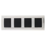Multiprise d'angle avec clapets de protection 3 prises + 2 usb - otio