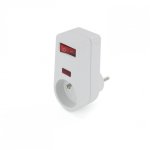 Multiprise parafoudre 1 prises sans c�ble chacon, 3500 w