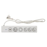 Multiprise parafoudre 4 prises 16a + 2 usb - thomson Multiprise parafoudre 4 prises 16a + 2 usb - thomson