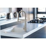 Muze mitigeur Évier À douchette façon inox Muze mitigeur Évier À douchette façon inox