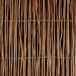 Natte brise vue 1. 5x3m osier naturel