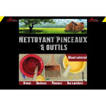 Nettoyage pinceau solvant peinture diluant tous types de peintures vernis lasure brosse rouleau - transparente ... Nettoyage pinceau solvant peinture diluant tous types de peintures vernis lasure brosse rouleau - transparente ...