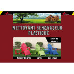 Nettoyage plastique pvc rnovateur salon meuble jardin blanc plastique jauni huisserie objet - transparente ...