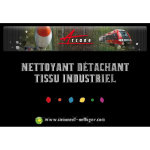 Nettoyant dtachant tissu industriel blanchisserie vtements professionnels restauration - transparente ...