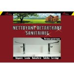 Nettoyant inox wc baignoire salle de bain sdb enlever calcaire sanitaire carrelage cabine douche - transparent ...