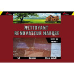 Nettoyant marbre granit tache carrelage chemine tombe funraire rnover sol vier dalle pav - transparente ...