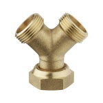 Nez de robinet 20x27mm 2 circuits m�le 20x27mm