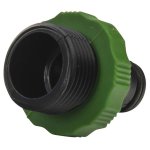 Nez de robinet m�le 3 / 4 en pvc 20 x 27 mm