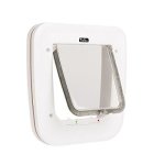 Numaxes chatiere manuelle classique - 4 modes de verrouillage - pour chat Numaxes chatiere manuelle classique - 4 modes de verrouillage - pour chat