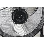 Oceanic ventilateur industriel de sol - brasseur dair - 120 w - 3 vitesses - diametre 45 cm - noir