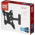 One for all wm2241 - support mural avec reglage dinclinaison et de rotation 90 pour tv de 13 a 40 33 ...