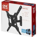 One for all wm2441 support mural inclinable et orientable a 90 pour tv de 33 a 140cm 13 - 55