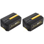 Pack 2 batteries gt elec 40 volts : capacit 4 ah + capacit 2 ah