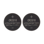 Pack 2x piles lithium bouton cr2016 - thomson