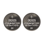 Pack 2x piles lithium bouton cr2025 - thomson