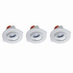 Pack 3 spots led à encastrer orientables Pack 3 spots led à encastrer orientables