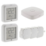 Pack de dmarrage chauffage connect otiohome (2 thermomtres , 3 modules pour radiateur, 1 box)
